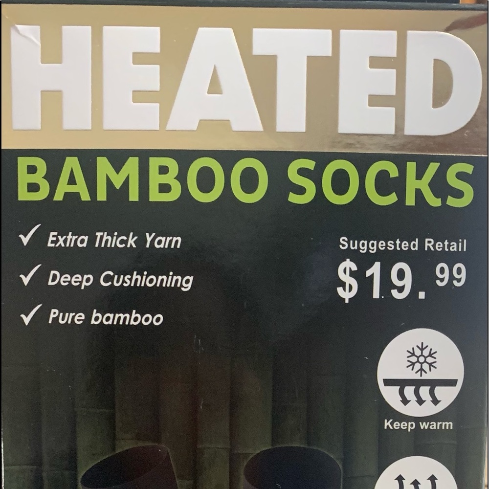 Heated Bamboo Socks